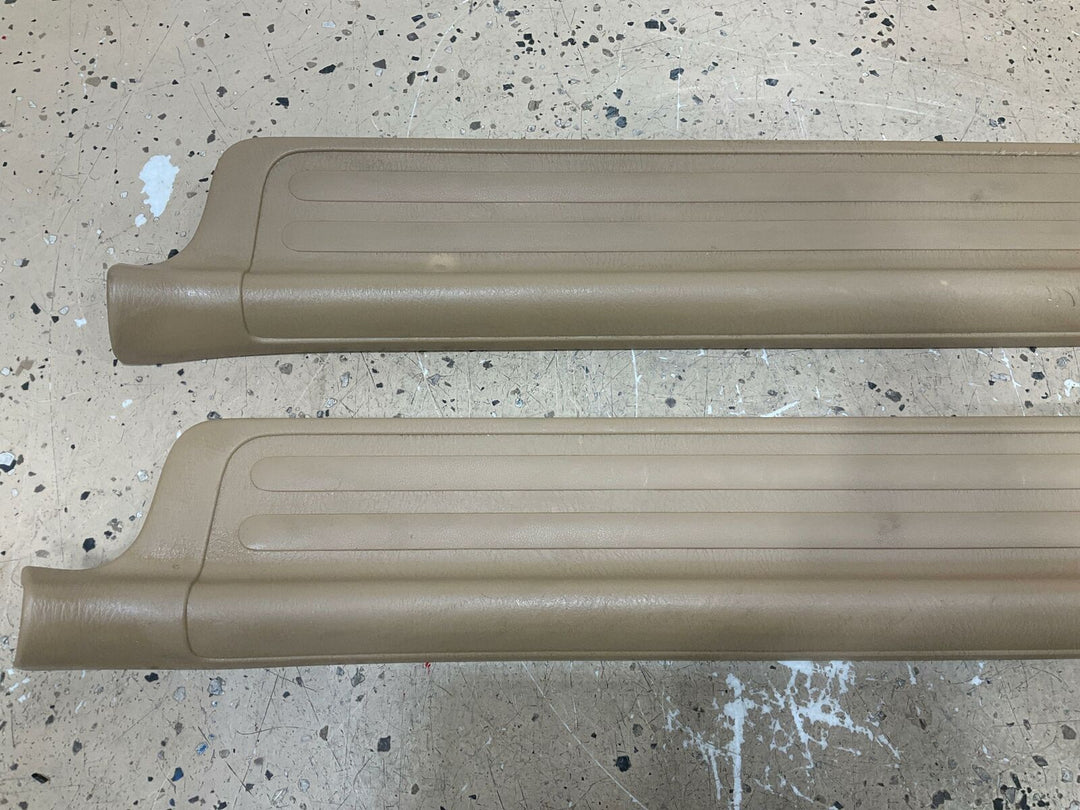 99-05 Mazda Miata NB Pair (LH/RH) Door Sill Plates (Tan) See Notes