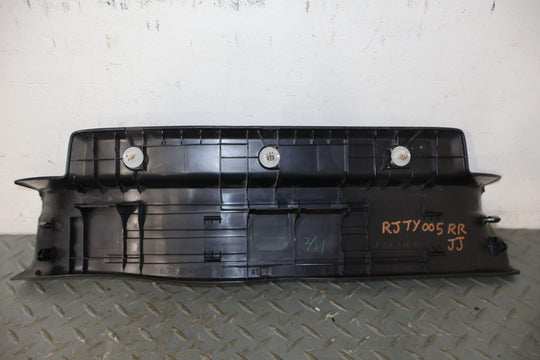 14-20 Toyota 4Runner Interior Door SIll Entry Plates (Black Fc22) See Notes