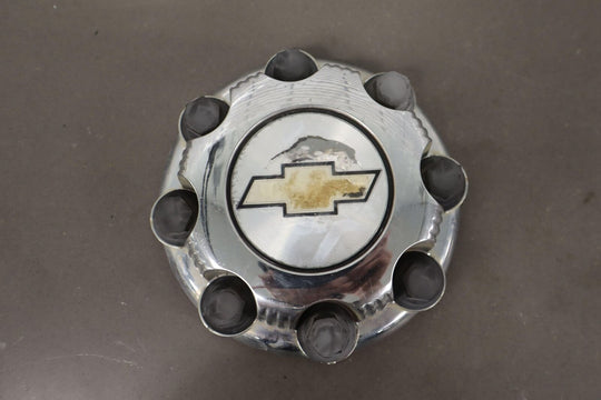 99-10 Chevy 2500HD 3500 OEM Chrome PY0 Center Caps (4)