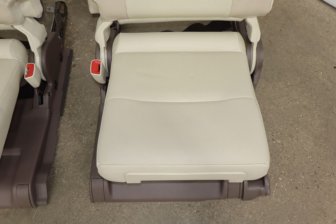 14-23 Lexus GX460 3rd Row Foldable Split Bench Seat Ecru (LA00) Leather