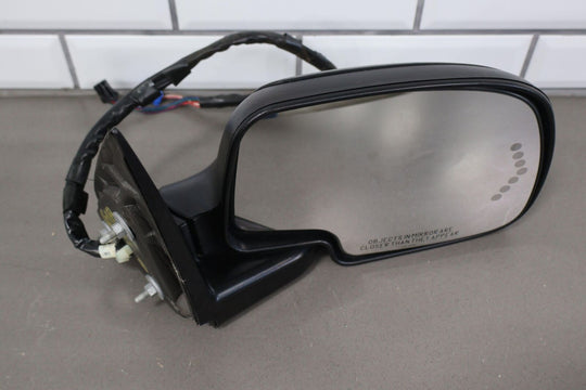 03-06 GMC Sierra Right RH Power Fold /Heated Door Mirror (Textured Black DL3)