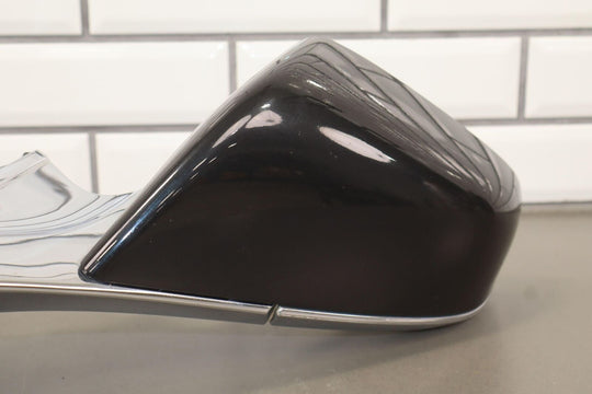 2012-2020 Tesla Model S Left Driver Power Folding Mirror (Black SOLB)