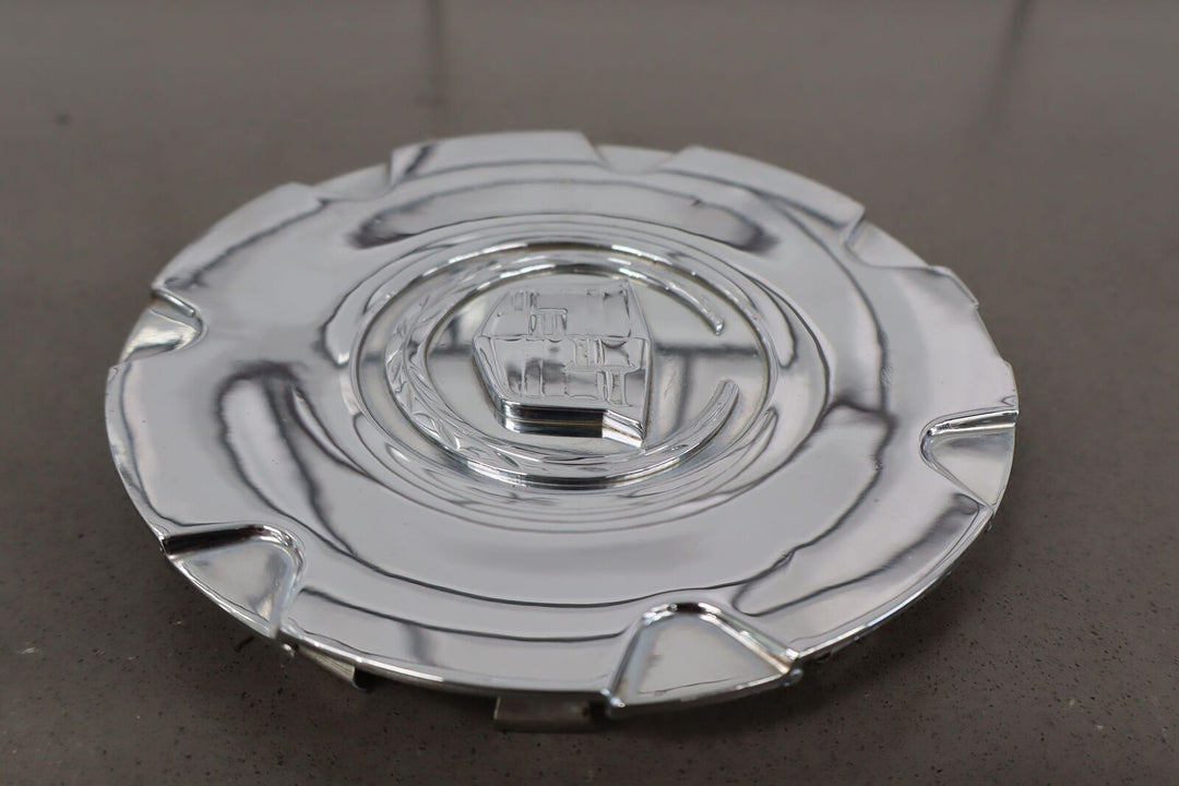 06-08 Cadillac XLR Single (1) Chrome Center Cap for 18" 7 Spoke Wheel