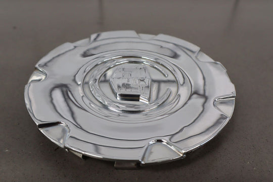 06-08 Cadillac XLR Single (1) Chrome Center Cap for 18" 7 Spoke Wheel