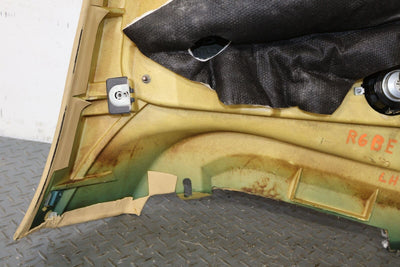 03-10 Bentley Continental GT Rear Left LH Quarter Trim Panel (Saffron/Beluga)