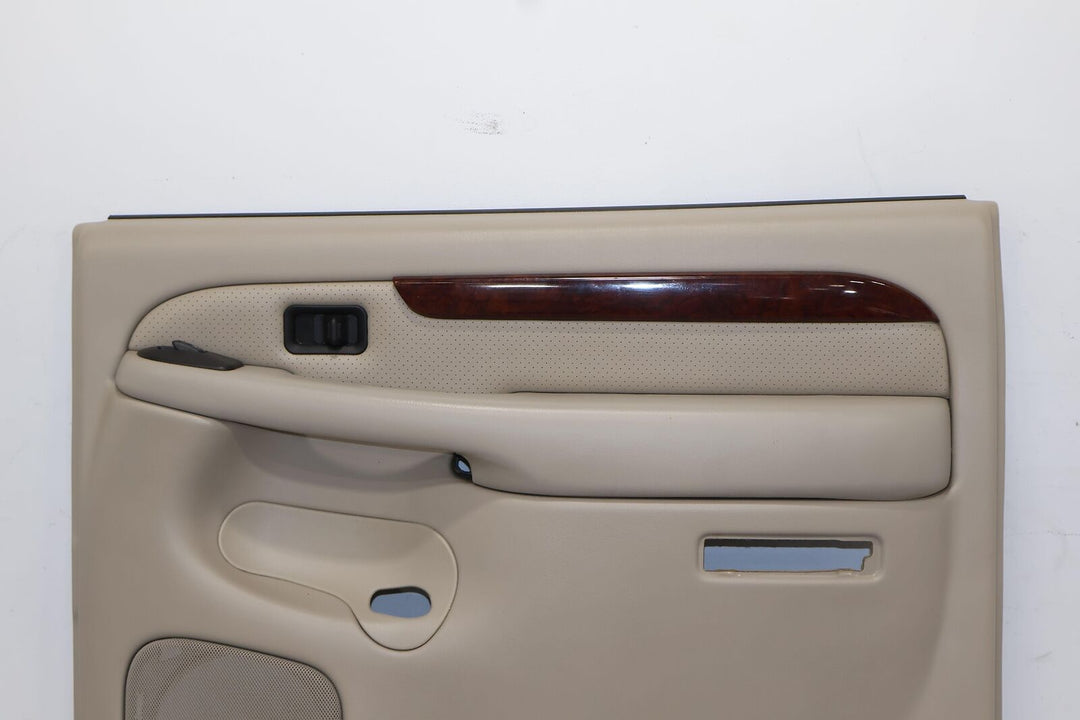 05-06 Cadillac Escalade ESV Rear Right RH Door Trim Panel (Shale 15i) Long WB