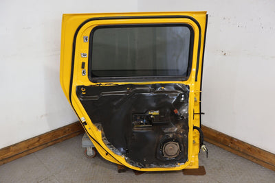 03-09 Hummer H2 Driver Left LH Rear Door W/Glass (Yellow 79U) See Notes