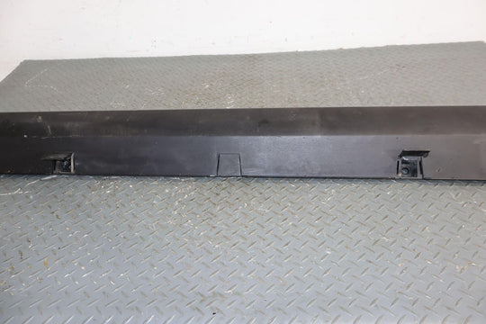 12-20 Tesla Model S Left LH Driver Rocker Moulding (Textured Black/Chrome Trim)