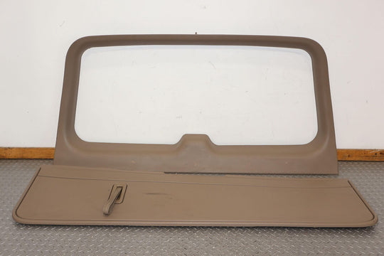 02-06 GMC Yukon/Tahoe Upper & Lower Interior Liftgate Trim Panel (Sandstone 822)