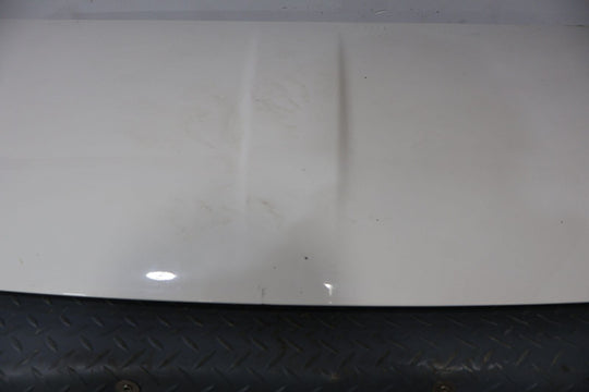 12-19 Fiat 500 Abarth Coupe OEM Hood Bonnet (Bianco White PW3) Solid Mount