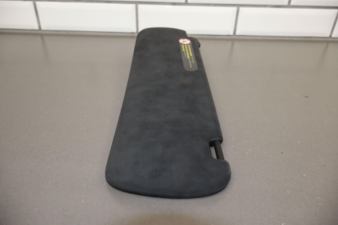 21-23 Tesla Model S Right Passenger Side Sun Visor Alcantara Black Suede