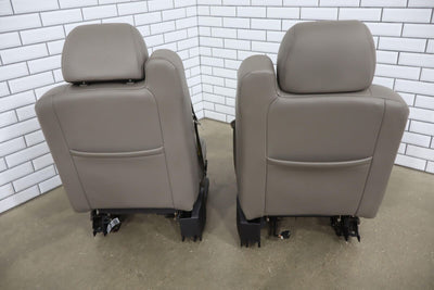 03-07 Hummer H2 1st & 2nd Row Leather Seat (Wheat 502) SUV Only (Power Tested)