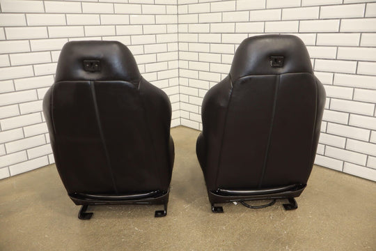 95-96 C4 Corvette Pair LH&RH Leather Bucket Seats Collector's Edition Black