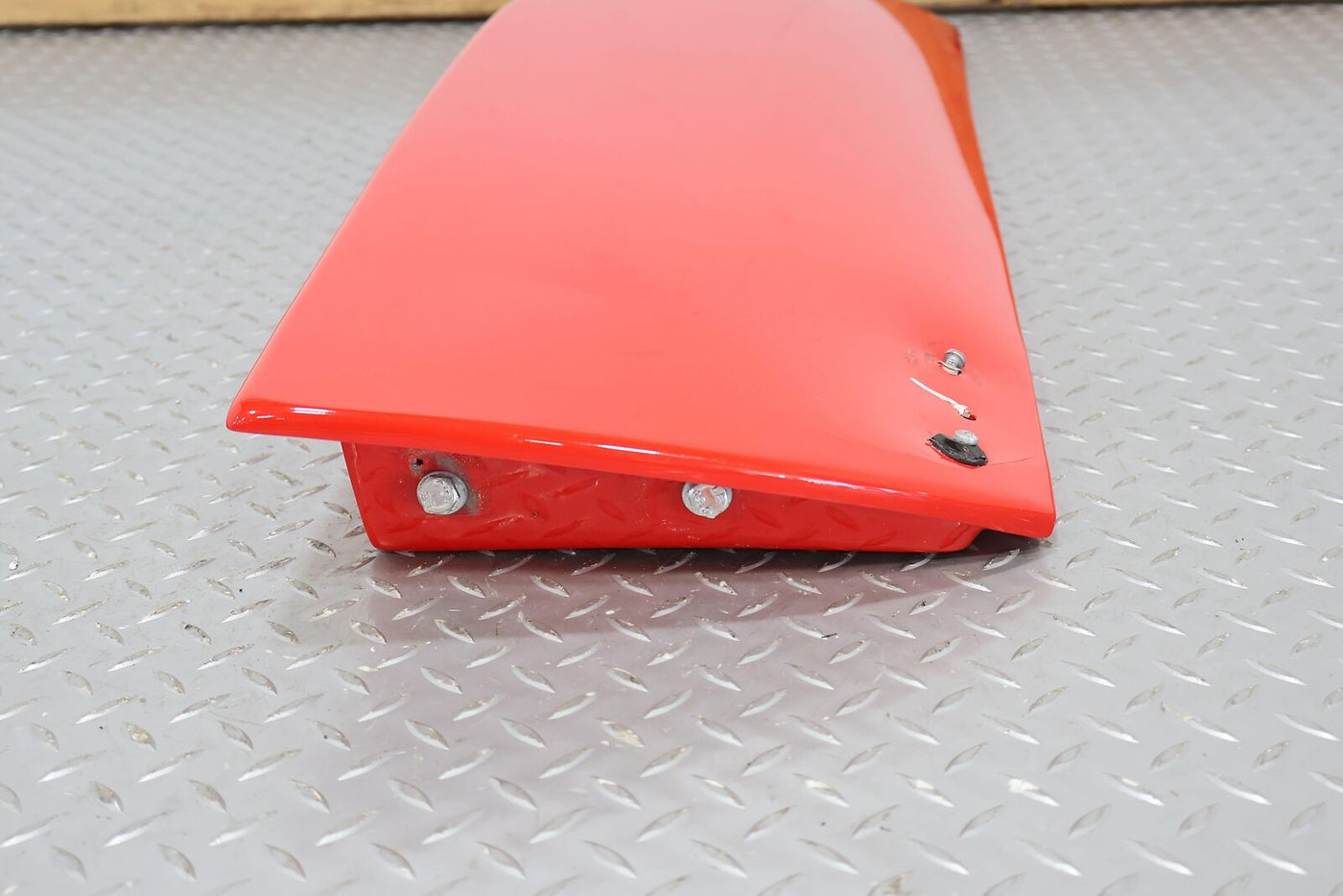 96-99 Panoz Roadster AIV Right RH Door Shell (Red) Damage Around Mirror Mount