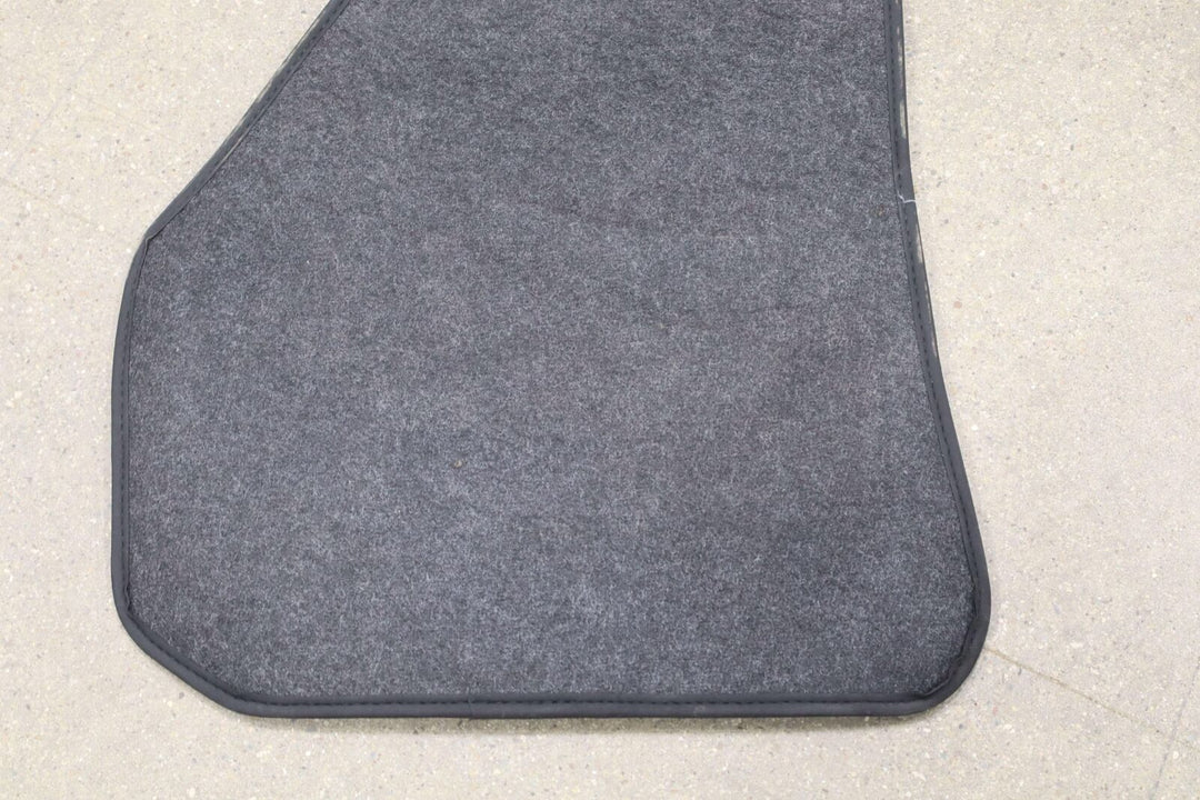 2016-2023 Mazda Miata MX-5 Embossed Cloth Floor Mats (Black) Mild Wear