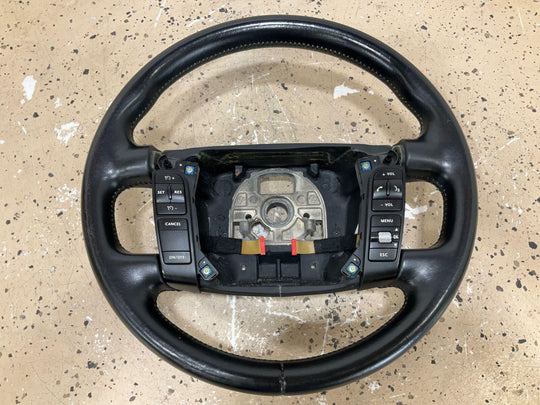 03-10 Bentley Continental GT Leather Steering Wheel (Black) See Description