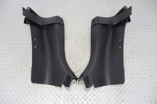 17-20 Fiat 124 Spider Pair LH & RH Interior B Pillar Trim Panels (Nero XR)