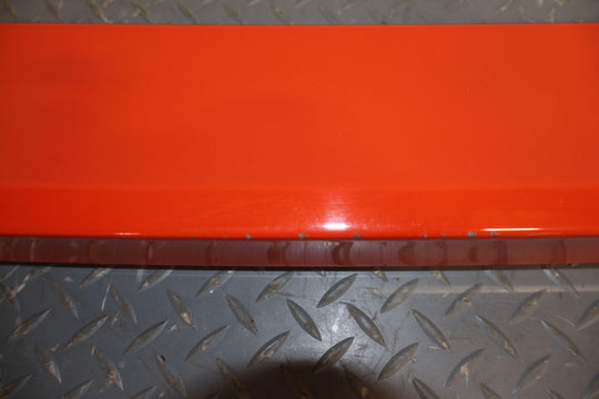 08-14 Dodge Challenger R/T OEM Spoiler (Hemi Orange PLC) Blemishes In Paint