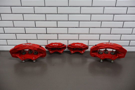 21-23 Dodge Charger SRT Brembo OEM Brake Calipers Set of 4 (Red Finish) 19K