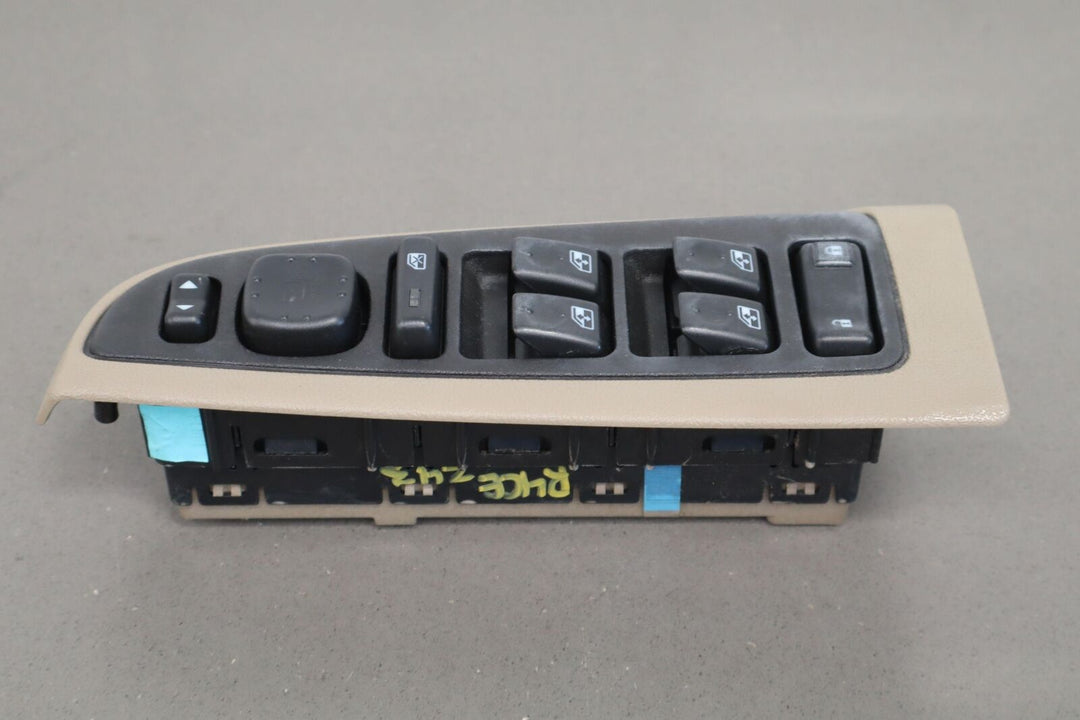 03-06 Chevy Tahoe/Suburban/Silverado Crew Cab Driver Master Window Switch (Tan)