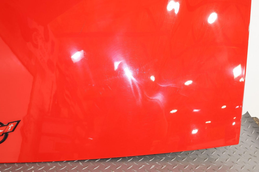 97-04 Chevy Corvette C5 Convertible Deck Lid / Trunk (Torch Red 70u) See Notes