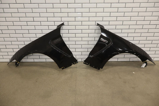 2015-2020 Ford Mustang Shelby GT350 OEM Fender Pair (Left/Right) Repainted Black