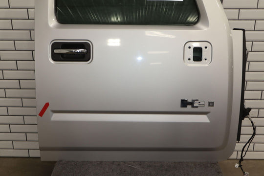 03-09 Hummer H2 Front Right Passenger Door W/Window Silver Ice Metallic *Knick*