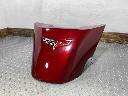 05-13 Corvette C6 Convertible Interior Waterfall Trim Panel (Monterey Red 80U)