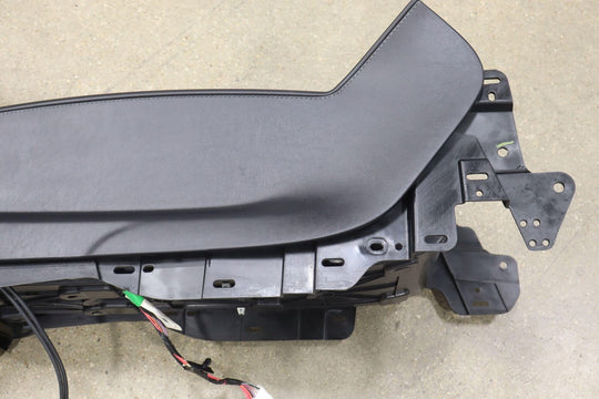 2016 Tesla Model S OEM Floor Center Console W/ Armrests (Black/Tan Leather)