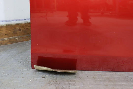 08-15 Mitsubishi Lancer EVO X Front Right Door W/Glass Rally Red P26 -See Photos