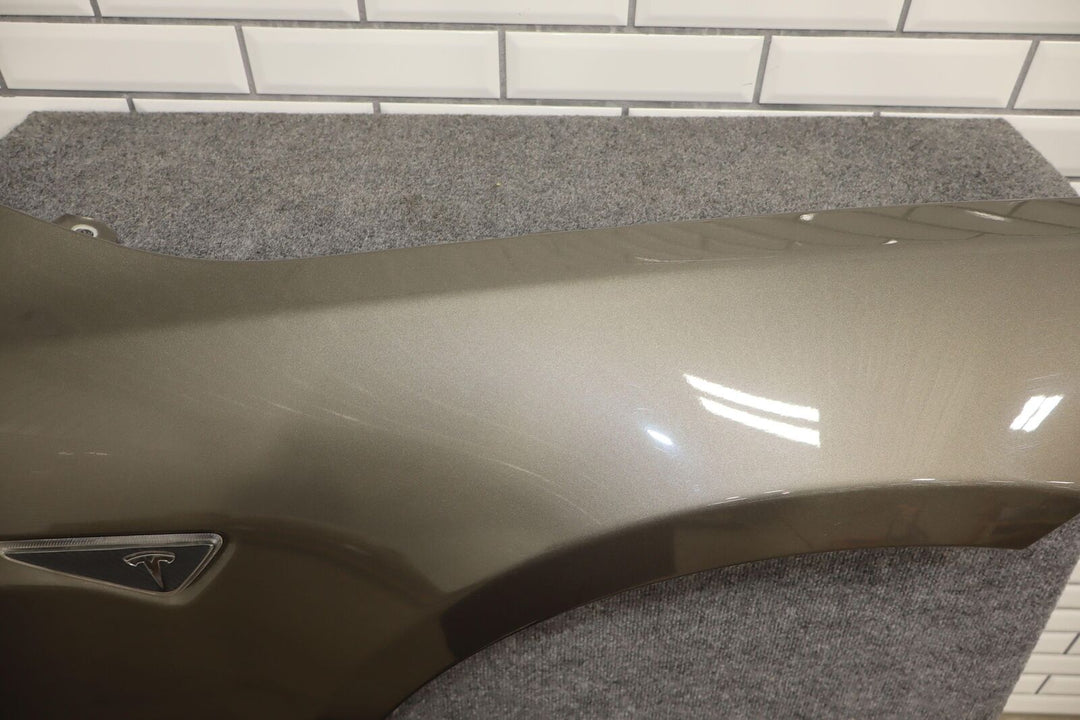 2012-2020 Tesla Model S Passenger Right Fender (Titanium Metallic PPTI)