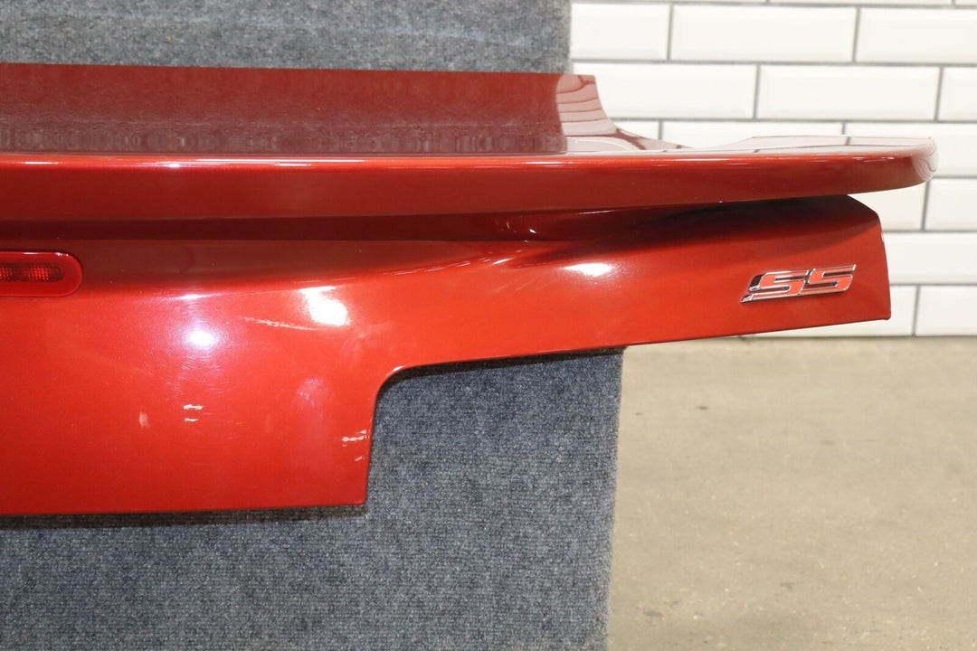 14-15 Chevy Camaro SS Read Trunk Deck Lid W/Spoiler (Opt D80) Red Rock Metallic