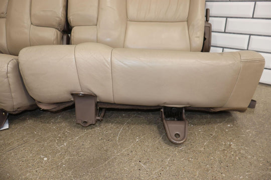 1996-1997 Lexus LX450 Land Cruiser Pair Rear 2nd Row Leather Seats (Beige LC43)