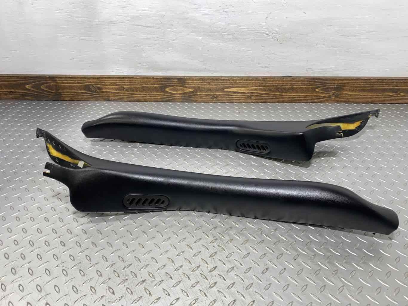 97-04 Chevy C5 Corvette Driver & Passenger Interior A-Pillar Panels (Black 19i)