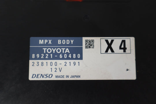 17-19 Lexus GX460 OEM Multiplex Body Control Module BCM 89221-60480