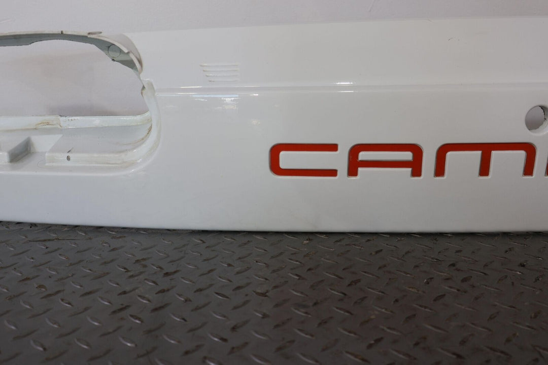 93-02 Chevy Camaro Z28 Rear Tail Finish Panel ( Arctic White/Red Letters) OEM