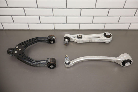 12-20 Tesla Model S AWD Front Left LH Upper & Lower Control Arms (90K Miles)