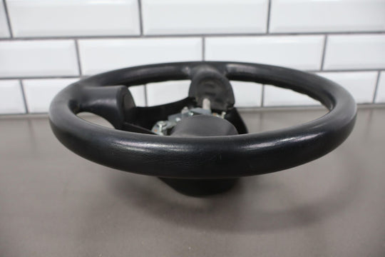 99-00 Mazda Miata Base Model Leather Steering Wheel Black