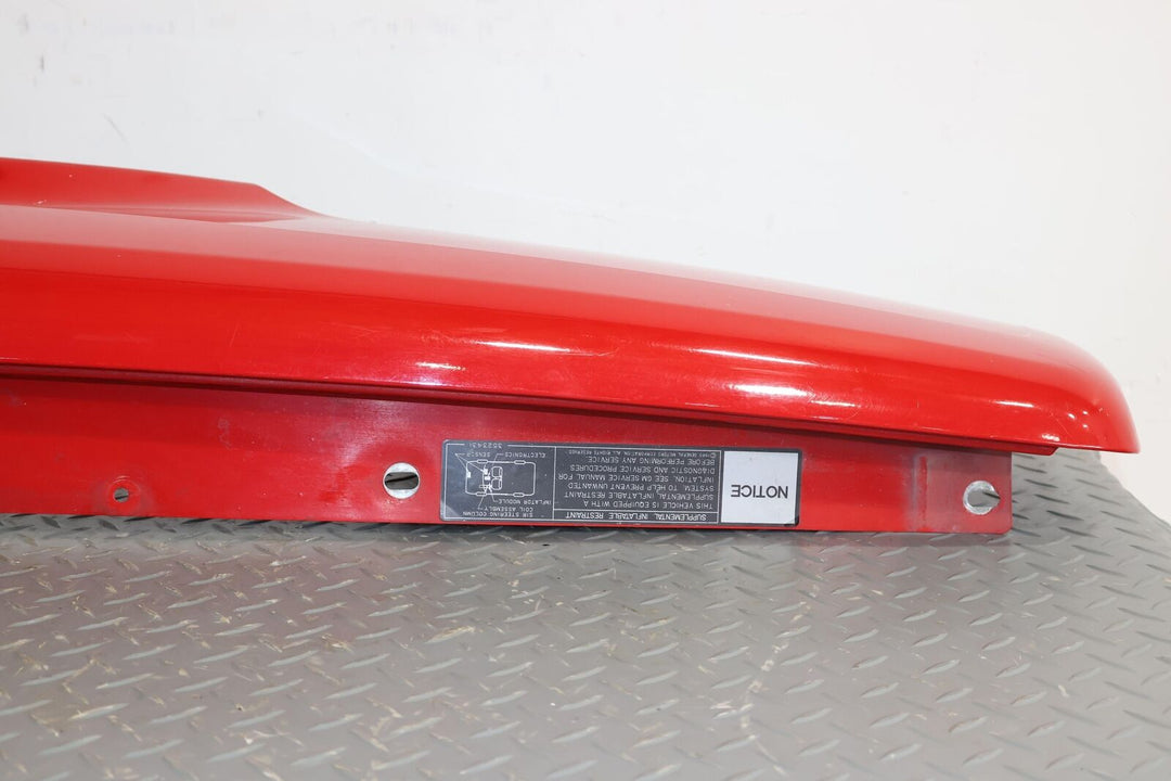 87-93 Cadillac Allante Left LH Driver Fender (Euro Red 47U) See Notes