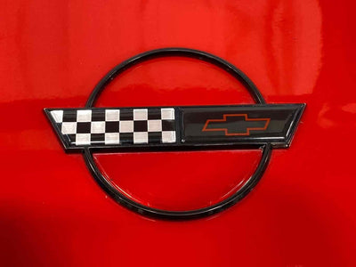 90-96 Chevy C4 Corvette ZR-1 Fuel Tank Filler Door (Torch Red 70U) See Notes