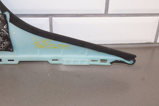 2012-2020 Tesla Model S Driver Left Upper C Pillar Trim Black Alcantara