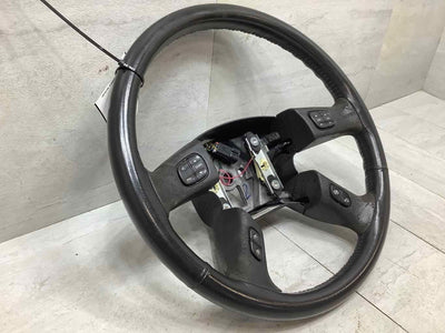 03-07 Hummer H2 OEM Leather Steering Wheel (Ebony 48I) See Notes