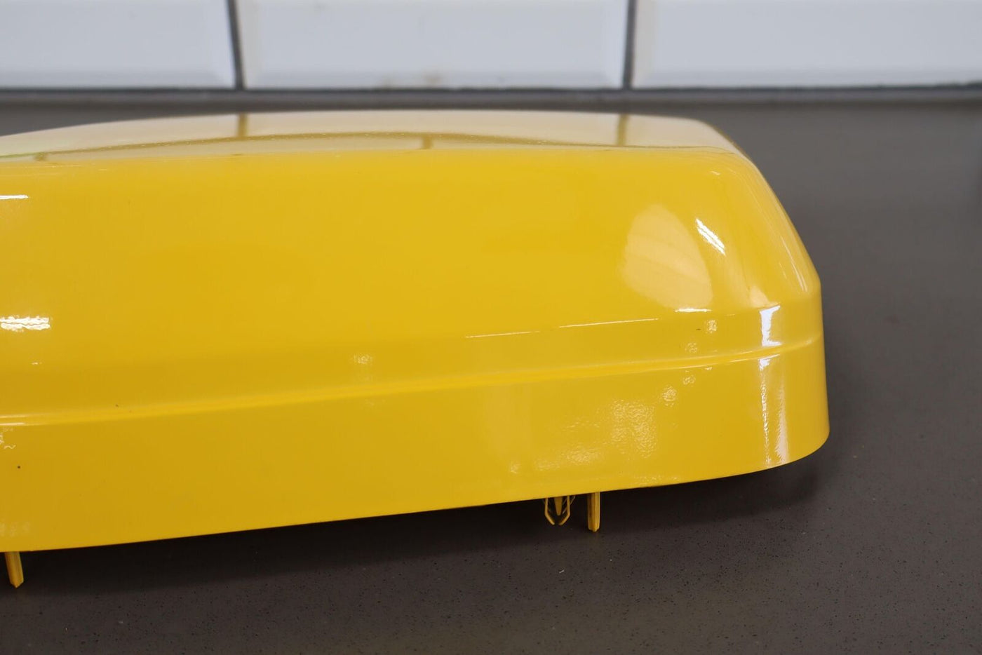 03-09 Hummer H2 Right Passenger Cowl Vent Panel End Cap Yellow 43U