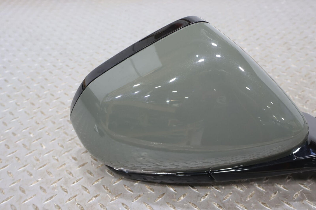 2022-2024 Rivian RS1 Right Power Door Mirror W/Blind Spot Alert (Launch Green)