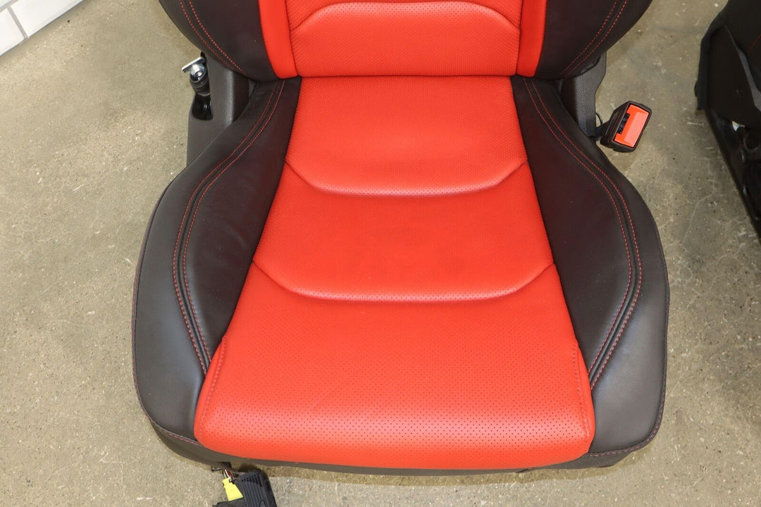 16-23 Chevy Camaro SS Convertible Leather Seat Set (Red H16) *Low Mileage*