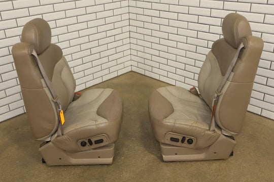 2001 GMC Sierra C3 LH&RH Front&Rear Seat Set Conversion