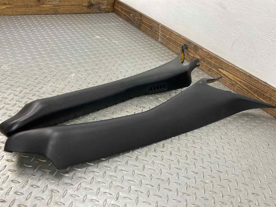 97-04 Chevy Corvette LH & RH Pair of Interior A pillar Trim Panels (Black 19I)