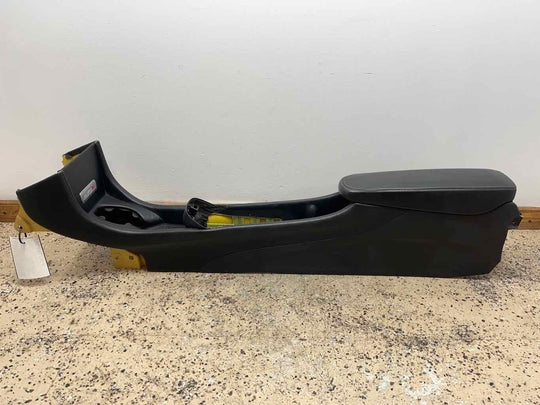 2020 McLaren 570S Spider Front Floor Console W/ Armrest Black W/Yellow Stitching