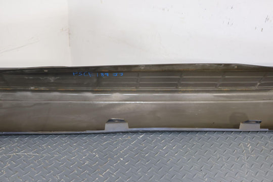 91-96 Chevy Caprice Wagon Rear Bumper OEM (Adriatic Blue 30u) Weathered Trim