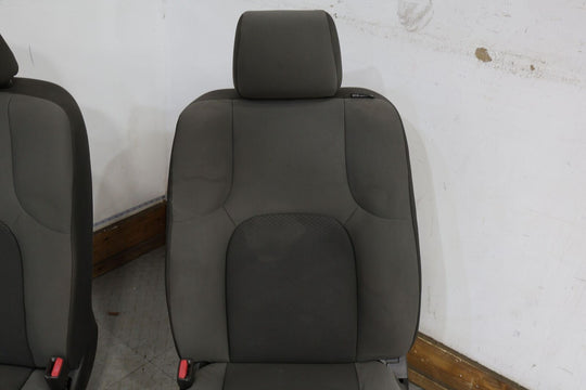 11-15 Nissan Xterra OEM CLoth Seat Seats Set Front&Rear (Gray X) Manual Adjust